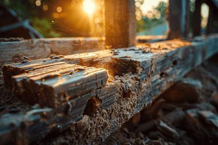 Charpente et termites : signes d’alerte