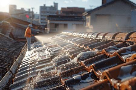 Démoussage de toiture : pulvérisation ou brossage ?