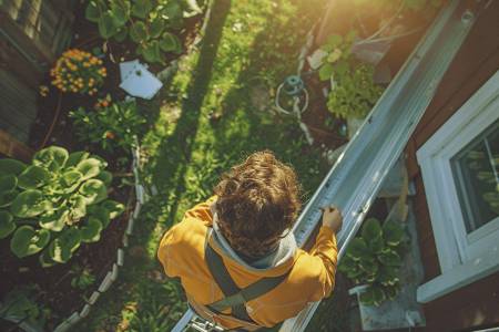 À quelle hauteur poser une gouttière ?