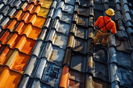 Pose de tuiles : étapes et conseils