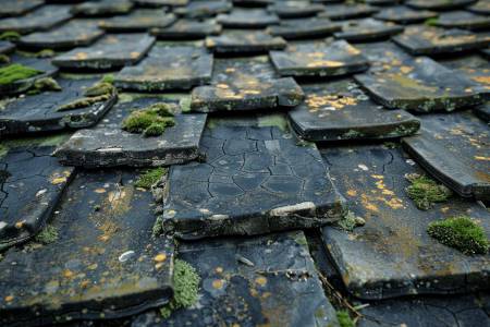Tuiles noircies : est-ce grave ?
